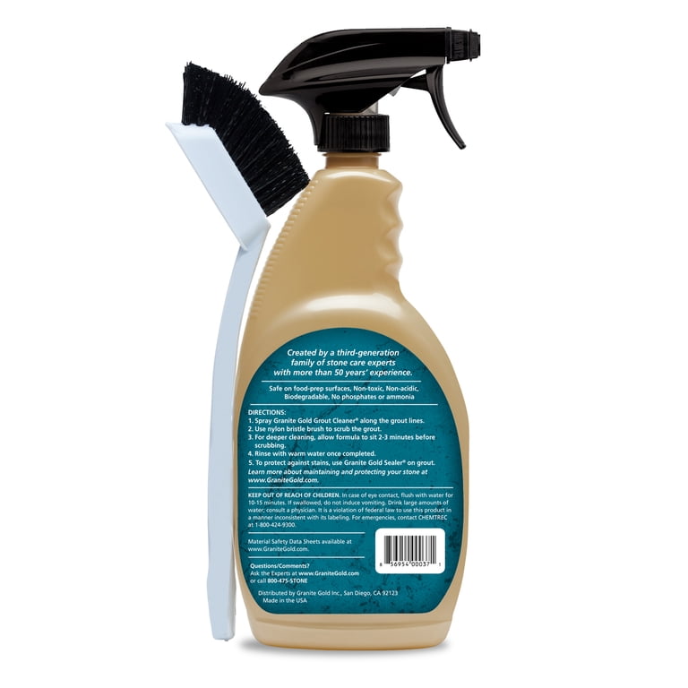 Granite Gold Grout Cleaner for Tile Floors and Showers, 24 oz photo 2