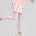 thumbnail image 7 of BLVB Kid Girls' Skirted Leggings Stretchy High Waisted Athletic Tennis Workout Yoga Pants with Pockets, 7 of 7