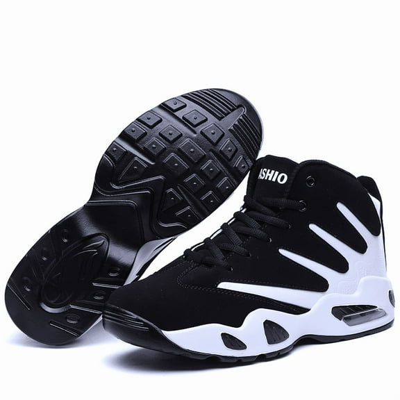 Ulsto Menβs Streetball Basketball Shoes High-Top