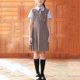 thumbnail image 4 of Odeerbi Niñas 2 Piezas Preppy Outfit Botón de Manga Larga Camisa de Vestido y Trajes Plisados Conjunto de Vestido Uniforme Escolar, 4 of 6