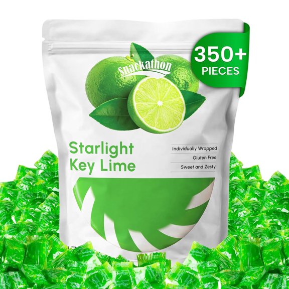 Starlight Candy, Individually Wrapped, Key Lime, 4 lb
