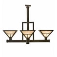 thumbnail image 6 of Meyda 189964 42 in. T Mission 4 Light Inverted Pendant - Timeless Bronze, 6 of 7