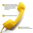 thumbnail image 2 of HAOAN 3.5mm Universal Phone Telephone Receiver  Classic Telephone Microphone Mic, 2 of 5