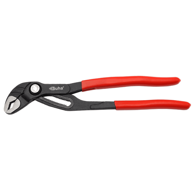yeacher SUHA 19-Position Adjustable Water Pump Pliers, 7-Inch Chrome Vanadium Steel Multi-Functional Wrench for Plumbing and Pipe Work (Button Style)