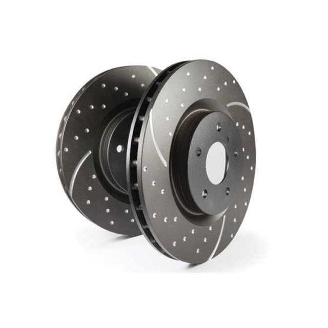 EBC GD1340 Rotor Arrière Sport pour Land Rover 2005-2010 LR3 4.4L