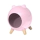 thumbnail image 5 of Casa para hámsteres, nido para dormir, jaula para animales, encantadora cueva para animales pequeños, refugio para mascotas, cueva para ratones, Rosa, 5 of 9