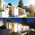 thumbnail image 4 of Hongchun Outdoor Solar Light Motion Sensor, Waterproof Outdoor Solar Light Wireless 3 Modes Solar LED Spotlight Solar Powered Outdoor Lighting for Garden Decoration【6 Pack of 230 LED Lights】, 4 of 5