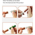 thumbnail image 3 of tredstone Children Flashlight Aluminium Alloy Earpick Spoon LED Light Wax Curette Remover Luminous Earwax Cleaner, 3 of 8