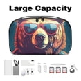 thumbnail image 3 of Bear Digital Bag Oxford Cloth Waterproof Charger Pouch Cable Organizer Box Charger Organizer Box 5.9x9.44x3.14 in, 3 of 6