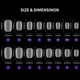 thumbnail image 1 of 420PCS Soft Gel Tips Full Cover Frosted False Nail Tips Press On Fake Nails for Soak Off Nail Extensions Nail Art Tool, 1 of 4