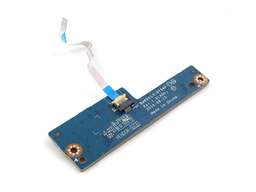 BAP20 LS-D754P Dell Alienware 17 R4 R5 P31E Power Button Circuit Board With  Cable VIJP8 I/O Boards- Video Audio USB IR DC TV PWR