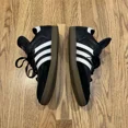 thumbnail image 3 of Vintage Adidas Samba Shoes Men’s Size US 11 Black Leather Made In Korea Vtg, 3 of 6