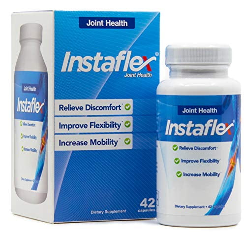 Instaflex Joint Support - Clinically Studied Joint Relief Blend of Glucosamine, MSM, White Willow, Turmeric, Ginger, Cayenne, Hyaluronic Acid - 42 Capsules