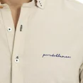 thumbnail image 2 of Camisa Caballero Básica Tacto Suave Cómoda Porto Blanco, 2 of 8