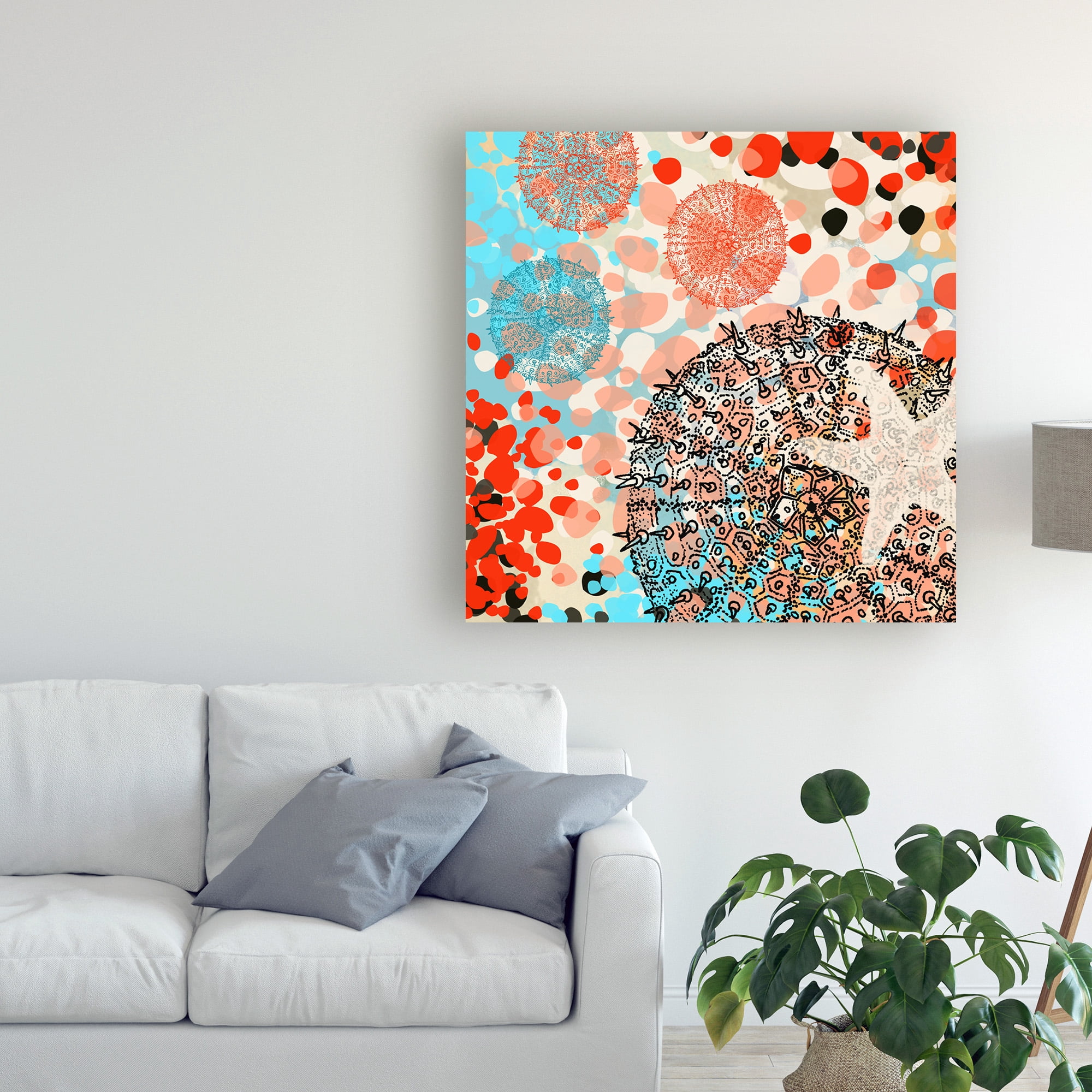 Trademark Fine Art 'Exotic Sea Life III' Canvas Art by Irena Orlov
