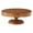 Brown, variant on Durable Scallop Acacia Wood Cake Stand | Pedestal Stand | For Everyday & Special Occasion Dessert Displays (Cakes, Cupcakes)