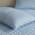 thumbnail image 4 of Madison Park Pema 8-Piece Polyester Printed Comforter And Coverlet Set in Blue, 4 of 25