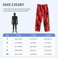 thumbnail image 5 of Daiia Strawberry Red Men's Sleep Pant with Pockets and Drawstring,Pajama Pants-X-Large, 5 of 9