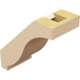 thumbnail image 5 of Ekena Millwork 3"W x 6"D x 6"H Baker Rough Cedar Woodgrain TimberThane Knee Brace, Primed, 5 of 6