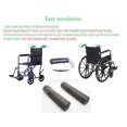 thumbnail image 5 of Empuñaduras para silla de ruedas y silla de transporte. Empuñadura ergonómica (silla de ruedas bariátrica HD), diámetro interior de 22 mm, STDS807. Repuestos universales para silla de ruedas (1 par, n, 5 of 5