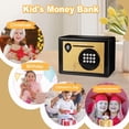 thumbnail image 5 of TOP! Piggy Bank Money Box ,Electric Fingerprint Password Saving ,Coin Safe Atm Machine Gift for Kids, 5 of 6