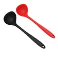 thumbnail image 3 of Silicone Soup Ladle, Comfortable Grip Silicone Ladle Saving Space  for Home Kitchens for Restaurants, 3 of 7
