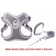 thumbnail image 3 of Arnés antitirones para perros, chaleco reflectante, correa y collar para perros pequeños, para terrier, schnauzer, mascotas, gatos, suministros de entrenamiento para caminar, chihuahua, 3 of 6