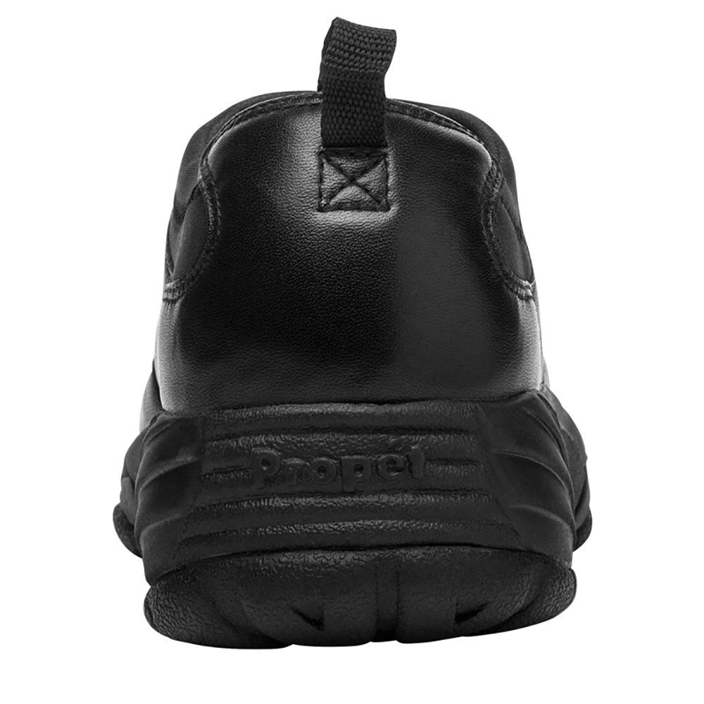 Propet Men's Wash N Wear Slip-On Shoe Black Leather - M3850SBL - image 3 of 7