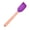 Purple, variant on HWHCGZ Wooden Handle Silicone Spatula, 10.82*2.16 Inch Food Grade Heat Resistant Scraper, Flexible Rubber Spoonula Jar Scraper, Non-Stick Kitchen Baking Spatula, Blue