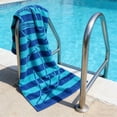 thumbnail image 4 of CaiYueKe Cotton Blend Beach Towel, Quick Dry Portable Sports Swimming Bath Towel, Oversized 160x80cm Animal Print Towel, Sand Resistant Beach Blanket, Lightweight Travel Towel for Gym Yoga Camping, 4 of 7
