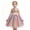 Champagne, variant on Toddler Girls Sparkly Sequin Rainbow Tulle Dress Soft Cotton Lining Flower Waist Princess Gown for Special Occasion Photoshoot Halloween