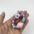 thumbnail image 4 of Pulsera de Dijes de Animales Transformable – Pulsera de Cuentas Reconfigurable Que Se Convierte en Unicornios, Ratón y Más – Colores Pastel Surtidos, 4 of 5