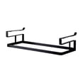 thumbnail image 4 of Cesta colgante para armario, colgador de abrigos, cesta de almacenamiento, cesta colgante de fácil de instalar, para el hogar, cuarto de lavado, Negro, 4 of 7
