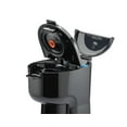 thumbnail image 4 of Mainstays Single Serve Coffee Maker, Black, Dual Brew, Ground Coffee or K-Cup* Compatible, 4 of 9