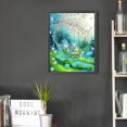 thumbnail image 4 of Diamond Painting 5D DIY Kit de taladro en forma especial parcial Decoración verde (YXC570), 4 of 9