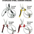 thumbnail image 2 of Garden Pruning Set Shears Hand Pruners Bypass Pruning Shears Clippers Garden Trimmer Scissors Kit With Case, 2 of 4