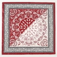 thumbnail image 5 of Pañuelo cuadrado de satén para mujer, hijab musulmán, elegante pañuelo de seda con estampado 2023, chal, diadema, accesorios para el cabello con asa, bandana, 5 of 5
