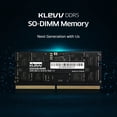 thumbnail image 2 of Memoria RAM KLEV DDR5 de 32 GB (2 x 16 GB), 5600 MHz, CL46, SODIMM, 2 of 9