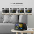 thumbnail image 6 of Dr. Prepare Projection Alarm Clock for Bedrooms with Indoor Outdoor Temperature Display, 6 of 9