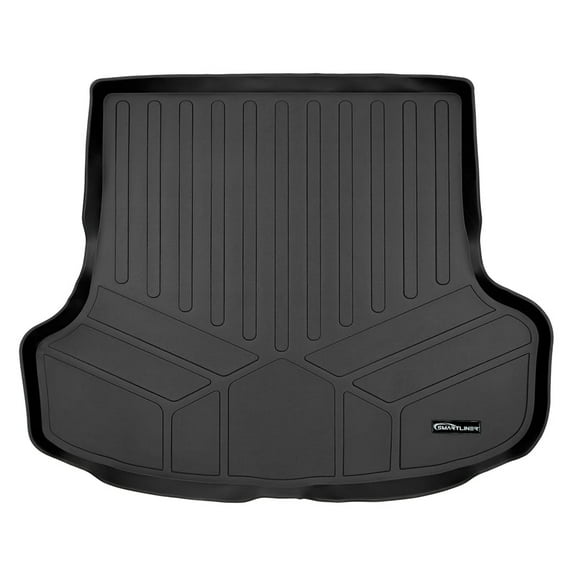 SMARTLINER All Weather Custom Fit Black Cargo Liner Mat Compatible With 2018-2023 Kia Stinger
