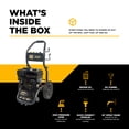 thumbnail image 5 of BE Power Equipment 3400 PSI 2.5 GPM Cold Water Gas Pressure Washer Powerease 223CC Engine and Axial Pump, 5 of 9