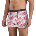 thumbnail image 7 of JUNZAN Purple Watercolor Flowers Mens Underwear Boxer Briefs for Men’s - Large, 7 of 7