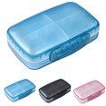thumbnail image 2 of Pill Case Weekly Dual-layer Detachable Portable Pill Organizer Pill Storage Case, 2 of 10