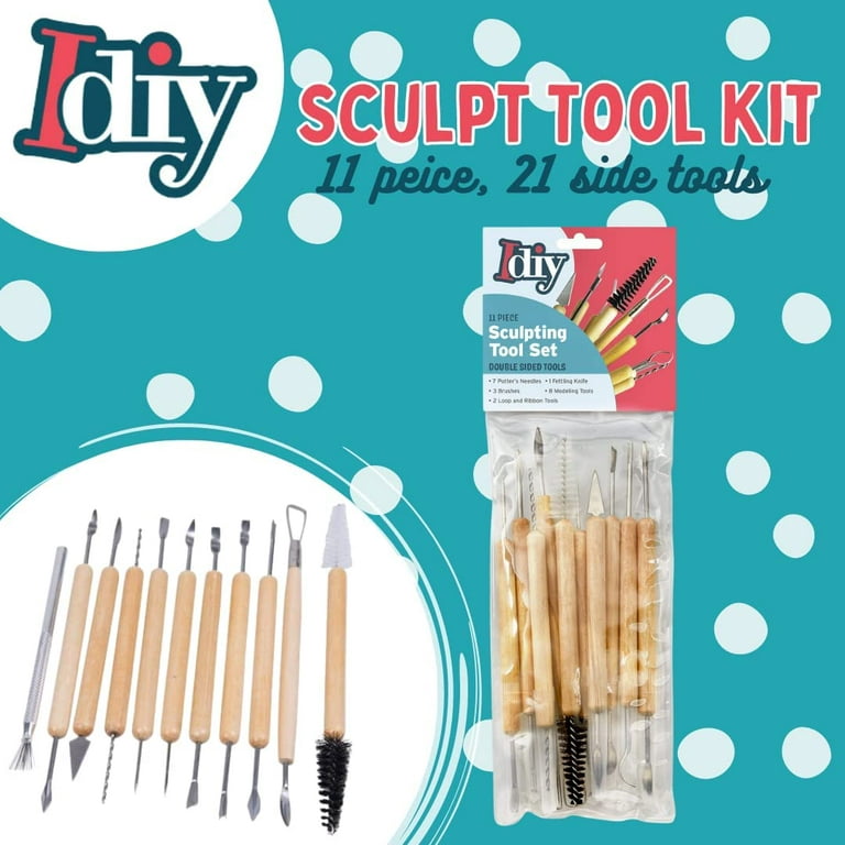 8 Pcs Pottery Tools Set, Diy Kit Set Starter Kit Beginner Set for