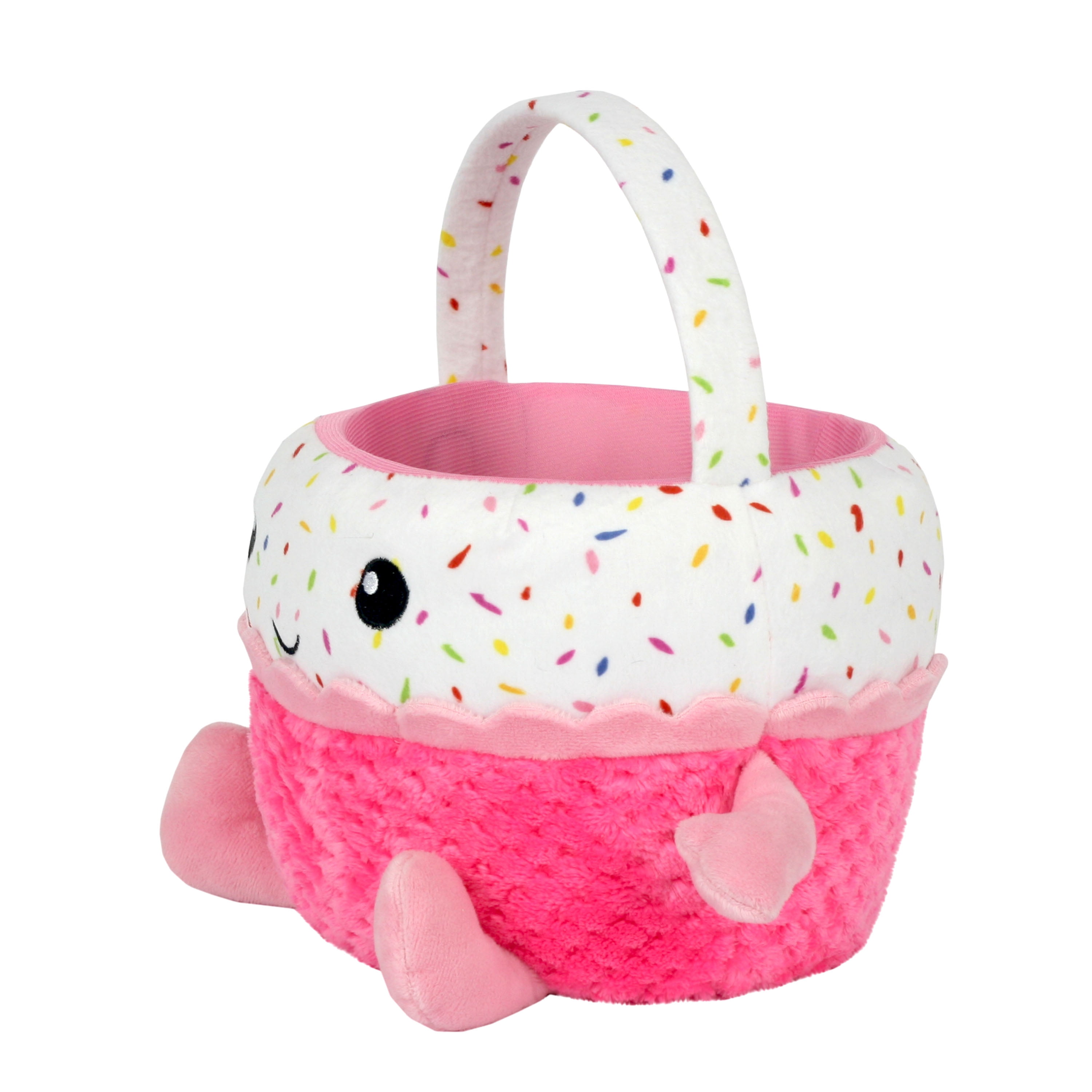 Way to Celebrate 11” Plush Cupcake Easter Basket