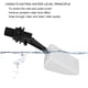 thumbnail image 5 of Flotador para Cuenco de Agua Potable de Vaca Ticfox Plástico Blanco Triangular, 5 of 10