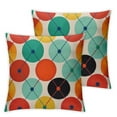 thumbnail image 2 of JRXY Mid Century Modern Decor Throw Pillow Case Atomic Retro Cushion Covers Set of 2 Decorative Pillow for Couch Sofa Living Room Bedroom Decor White, 2 of 6
