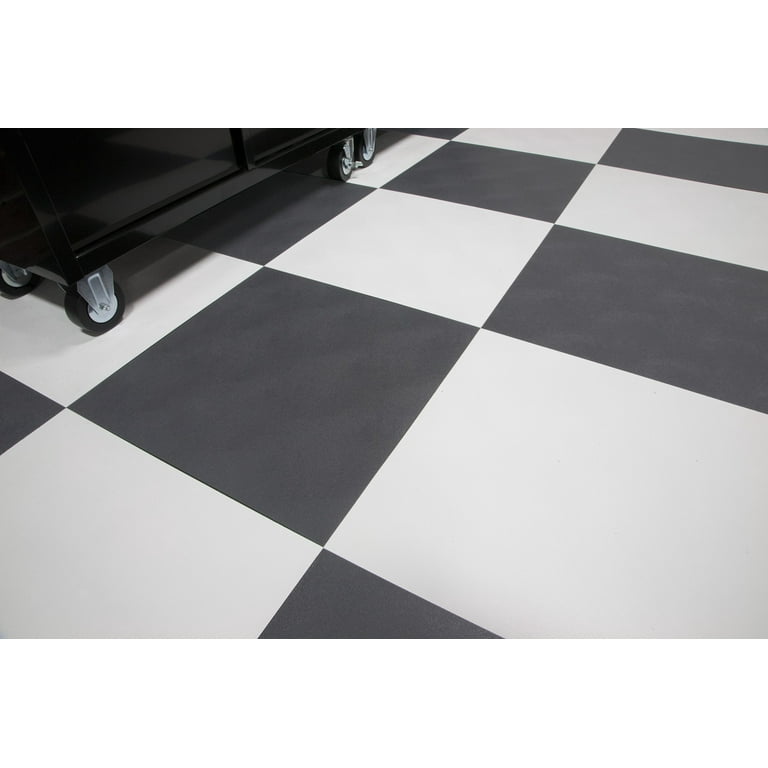 G-Floor RaceDay Levant Absolute White 12 in. x 12 in. Peel and Stick Polyvinyl Tile (20 sq. ft. per case) G-Floor RaceDay Levant Absolute White 12 in. x 12 in. Peel and Stick Polyvinyl Tile (20 sq. ft. per case)
