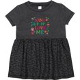 thumbnail image 3 of Inktastic Nana and Poppy Love Me Girls Baby Dress, 3 of 5