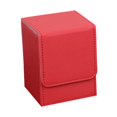 thumbnail image 2 of Trading Card Deck Box Organizer Storage Container Trading Holder Card Deck Holds 100+ Card for MTG Card Red, 2 of 9